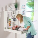 Table � langer murale wicki blanc