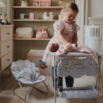 Table � langer pour poup�e fleur rosier