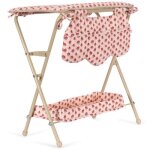 Table  langer pour poupe rosie rose