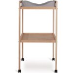 Table � langer avec roulettes mori naturel