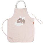 Tablier enfant imperm�able happy clouds rose