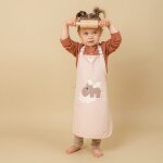 Tablier enfant imperm�able happy clouds vert