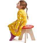 Tabouret enfant champignon