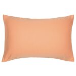 Taie d'oreiller satin peach (40 x 60 cm)