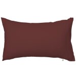 Taie d'oreiller pur coton bio sienne (40 x 60 cm)