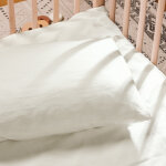 Taie d'oreiller pur coton ecru (40 x 60 cm)