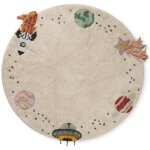 Tapis en coton lavable interstellarjourney (140 � cm)