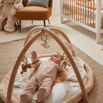 Tapis d'�veil avec arches bali, moka & snow