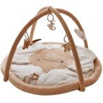 Tapis d'veil bali, moka & snow (85x77 cm)