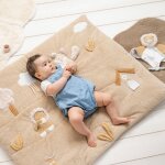 Tapis d'�veil ernest, flo et oli (100 x 80 cm)
