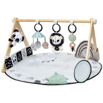 Tapis d'�veil luxe gymini black & white