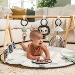 Tapis d'�veil luxe gymini black & white