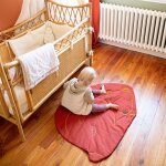 Tapis d'�veil ours brique