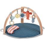 Tapis d'éveil réversible cozy spot avec arche en bois Tapis d'éveil réversible cozy spot avec arche en bois