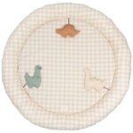 Tapis d'éveil sensoriel rond dinos Tapis d'éveil sensoriel rond dinos