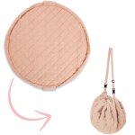Tapis de jeu 2 en 1 noomad organic soft fleuri