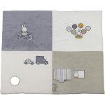Tapis de parc miffy fluffy bleu (80 x 100 cm)