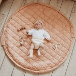 Tapis de jeu 2 en 1 noomad organic soft fleuri