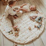Tapis de jeu 2 en 1 noomad organic soft rabbit