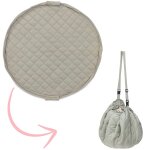 Tapis de jeu 2 en 1 noomad organic soft meadow green