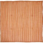 Tapis de jeu carr nepo terracotta (100 x 100 cm)