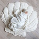 Tapis de jeu coquillage amande