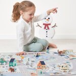 Tapis de jeu cross roads la vall�e blanche (120 x 78 cm)