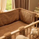 Tapis de jeu curl� dark hazel (100 x 100 cm)