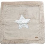 Tapis de jeu toile gris galet (100 x 100 cm)