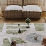 Tapis de jeu lavable hyde park�(90x130 cm)