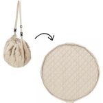 Tapis de jeu nomade 2 en 1 organic stripes blue Tapis de jeu nomade 2 en 1 organic stripes blue