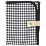 Tapis � langer i love vichy noir