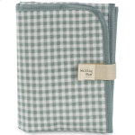 Tapis � langer i love vichy vert