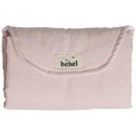 Tapis  langer sorbet fraise en coton iris