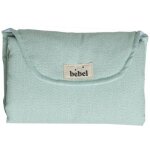 Tapis  langer sorbet menthe en coton iris