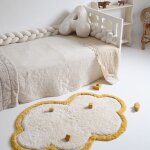 Tapis little nimbus citrus (70 x 110 cm)