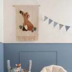Tapis mural renard forest friends