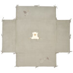 Tapis de parc r�versible avec bords en veloudoux (75x95 cm)