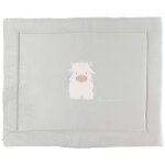 Tapis de parc réversible gaze de coton bio fluffy (75 x 95 cm) Tapis de parc réversible gaze de coton bio fluffy (75 x 95 cm)