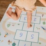 Tapis puzzle 3 en 1 tiloo marelle (120 x 180 cm)