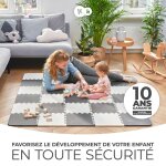 Tapis puzzle luno black (150 x 180 cm)