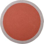 Tapis rond nolan rouge (120 cm) Tapis rond nolan rouge (120 cm)