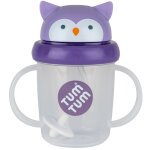 Tasse antifuite avec paille lest�e chouette (200 ml)