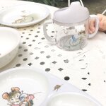 Tasse � bec ernest et c�lestine bleu