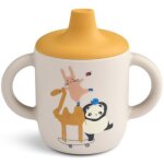 Tasse à bec en silicone neil around the world Tasse à bec en silicone neil around the world