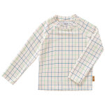 Tee - shirt anti - uv manches longues carreaux classiques (6 - 12 mois)