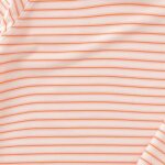 Tee - shirt anti - uv manches longues rayures d'�t� (6 - 12 mois)