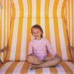 Tee - shirt anti - uv surf girl (1 - 2 ans)