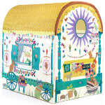 Cabane de jeu roulotte