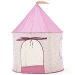 Tente de jeu dot rose
